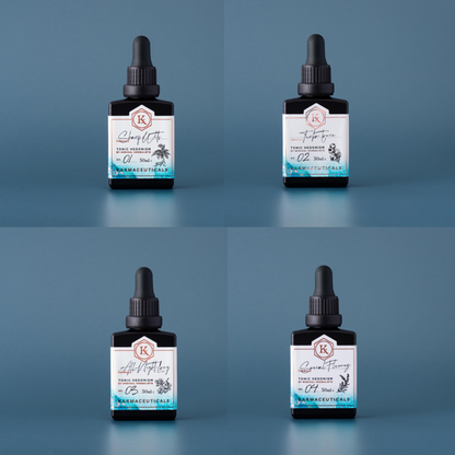 The Full Package - all four Karmaceuticals elixirs