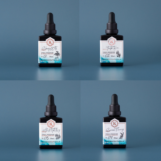 The Full Package - all four Karmaceuticals elixirs